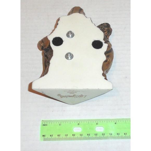 Life Symbols "Pieta" Mary Holding Jesus 6.25" Tall Hand-Painted Statue (1999) - Picture 4 of 6